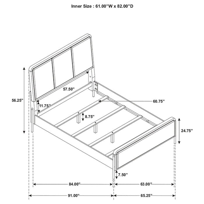 Arini 4 Pc Bedroom Set - California Furniture (Coachella, CA)