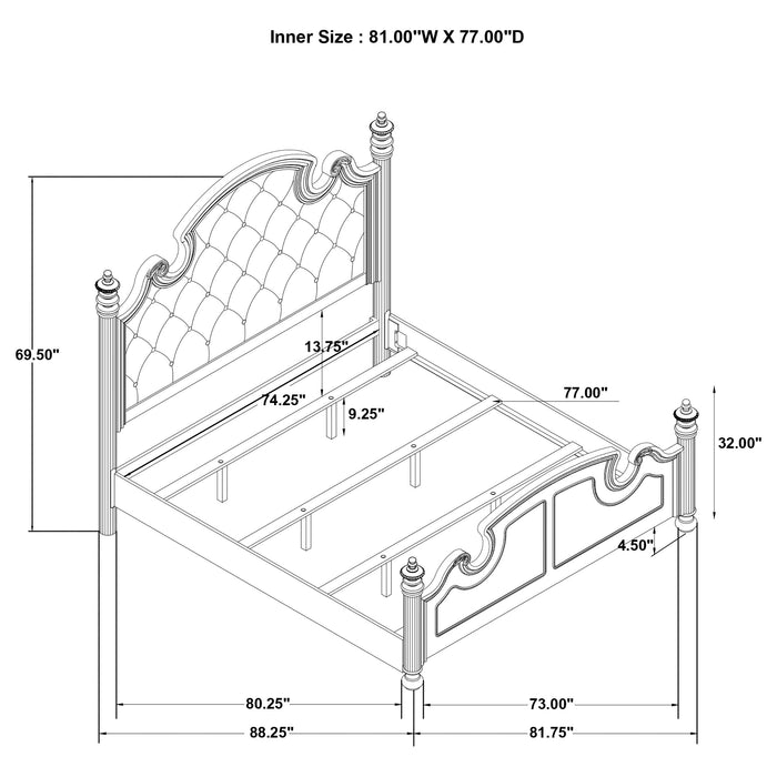 Celina 5 Pc Bedroom Set - California Furniture (Coachella, CA)