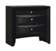 Briana Rectangular 2-drawer Nightstand Black - California Furniture (Coachella, CA)