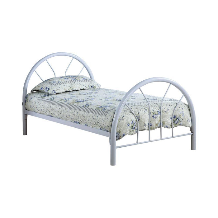 Marjorie Twin Platform Bed Black, Blue, & White - California Furniture (Coachella, CA)