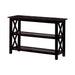 Rachelle Sofa Table with 2-shelf Deep Merlot - California Furniture (Coachella, CA)