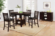 Lavon Oval Counter Height Table Espresso - California Furniture (Coachella, CA)