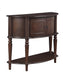 Brenda Console Table with Curved Front Brown - California Furniture (Coachella, CA)