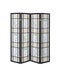 Catabella 4-panel Floral Print Folding Screen Multi-color - California Furniture (Coachella, CA)