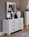 Jessica 6-drawer Dresser White - California Furniture (Coachella, CA)