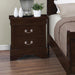 Louis Philippe 2-drawer Nightstand Cappuccino - California Furniture (Coachella, CA)