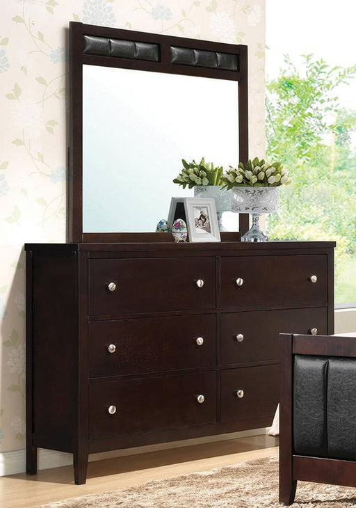 Carlton 6-drawer Rectangular Dresser Cappuccino - California Furniture (Coachella, CA)