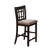 Lavon Lattice Back Counter Stools Tan and Espresso (Set of 2) - California Furniture (Coachella, CA)