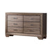 Kauffman 6-drawer Dresser Washed Taupe - California Furniture (Coachella, CA)