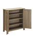 Marisa 4-shelf Shoe Cabinet Dark Taupe - California Furniture (Coachella, CA)