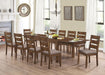 Alston Ladder Back Dining Side Chairs Knotty Nutmeg and Grey (Set of 2) - California Furniture (Coachella, CA)