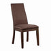 Spring Creek Upholstered Side Chairs Rich Cocoa Brown (Set of 2) - California Furniture (Coachella, CA)