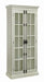 Toni 2-door Tall Cabinet Antique White - California Furniture (Coachella, CA)