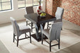 Freda Square Counter Height Table Cappuccino - California Furniture (Coachella, CA)