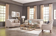 Avonlea Sloped Arm Upholstered Chair Grey - California Furniture (Coachella, CA)