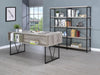 Analiese 4-shelf Open Bookcase Grey Driftwood - California Furniture (Coachella, CA)