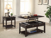 Bradford Square 1-shelf End Table Walnut - California Furniture (Coachella, CA)