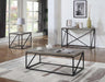 Birdie Rectangular Coffee Table Sonoma Grey - California Furniture (Coachella, CA)
