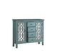 Rue 4-drawer Accent Cabinet Antique Blue - California Furniture (Coachella, CA)
