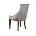 Phelps Upholstered Demi Wing Chairs Grey (Set of 2) - California Furniture (Coachella, CA)