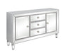 Leticia 3-drawer Accent Cabinet Silver - California Furniture (Coachella, CA)
