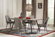 Alan Upholstered Dining Chairs Grey (Set of 2) - California Furniture (Coachella, CA)