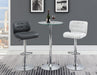 Abiline Glass Top Round Bar Table Chrome - California Furniture (Coachella, CA)