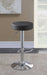 Ramses 29" Adjustable Bar Stool Chrome and Black - California Furniture (Coachella, CA)