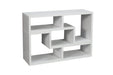 Velma Convertible TV Console and Bookcase White - California Furniture (Coachella, CA)
