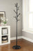 Clover 18-Hook Coat Rack Black - California Furniture (Coachella, CA)