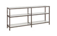 Kate 2-tier Bookcase Black Nickel - California Furniture (Coachella, CA)