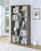 Theo 10-shelf Bookcase Weathered Grey - California Furniture (Coachella, CA)