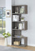 Joey 5-tier Bookcase Weathered Grey - California Furniture (Coachella, CA)