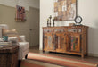 Harper 4-drawer Accent Cabinet Reclaimed Wood - California Furniture (Coachella, CA)