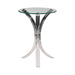 Emmett Round Accent Table Clear - California Furniture (Coachella, CA)