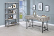 Analiese 4-shelf Bookcase Grey Driftwood - California Furniture (Coachella, CA)