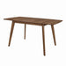 Alfredo Rectangular Dining Table Natural Walnut - California Furniture (Coachella, CA)