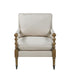 Dempsy Upholstered Accent Chair with Casters Beige - California Furniture (Coachella, CA)