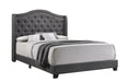 Sonoma Camel Back Eastern King Bed Grey - California Furniture (Coachella, CA)