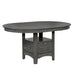 Lavon Dining Table with Storage Medium Grey - California Furniture (Coachella, CA)