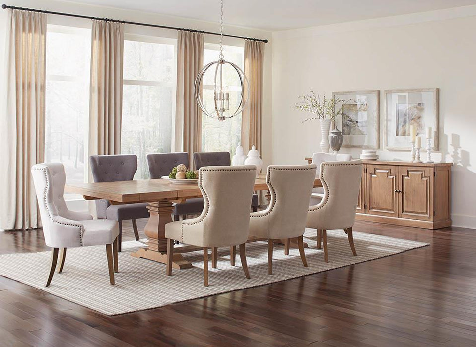 Baney Tufted Upholstered Dining Chair Beige - California Furniture (Coachella, CA)