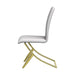 Carmelia Upholstered Side Chairs White (Set of 4) - California Furniture (Coachella, CA)