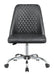 Althea Upholstered Tufted Back Office Chair Grey and Chrome - California Furniture (Coachella, CA)