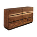 Winslow 6-drawer Dresser Smokey Walnut and Coffee Bean - California Furniture (Coachella, CA)