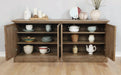 Brockway 4-door Server Barley Brown - California Furniture (Coachella, CA)