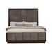 Durango California King, Eastren King, & Queen Upholstered Bed Smoked Peppercorn and Grey - California Furniture (Coachella, CA)