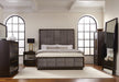 Durango California King, Eastren King, & Queen Upholstered Bed Smoked Peppercorn and Grey - California Furniture (Coachella, CA)