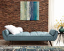 Caufield Biscuit-tufted Sofa Bed Turquoise Blue - California Furniture (Coachella, CA)