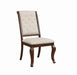 Brockway Tufted Dining Chairs Cream and Antique Java (Set of 2) - California Furniture (Coachella, CA)