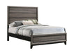 Watson Full & Twin Panel Bed Grey Oak - California Furniture (Coachella, CA)
